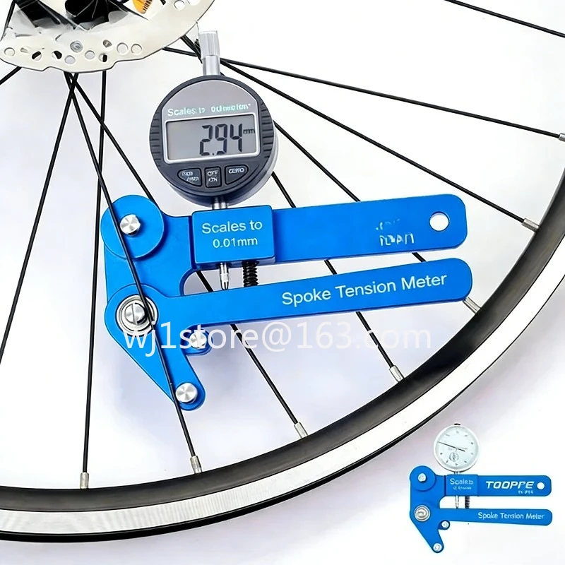 Bicycle Electronic Tension Meter Mountain Road Bike Wheel Spokes Checker High Precision Indicator Cycling Repair Tools