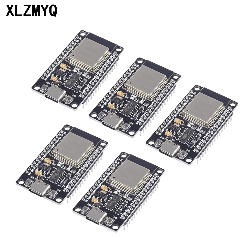 5pcs Development Board Module WiFi+Bluetooth-compatible ESP32 WROOM-32D Development Board For Arduino DIY Electronic