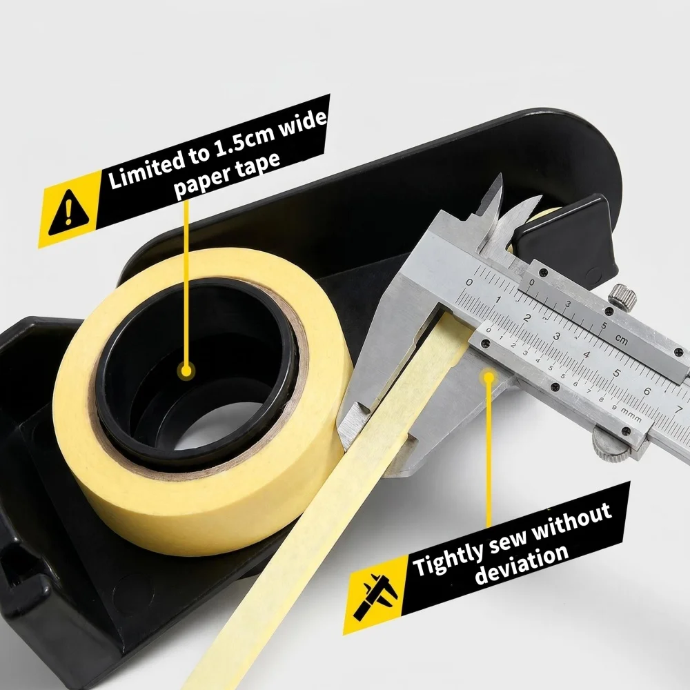 Automotive Paint Masking Tape Flanging Tool for Automotive Painting Scuff Spray Painting Masking Tape Folding Quick Dispenser view 6