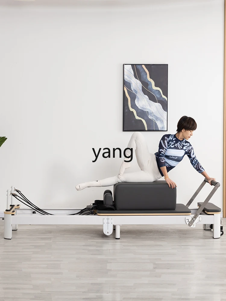 Yjq Pilates Folding Core Bed Aluminum Alloy Yoga Studio Fitness Five-Piece Sports Equipment Home