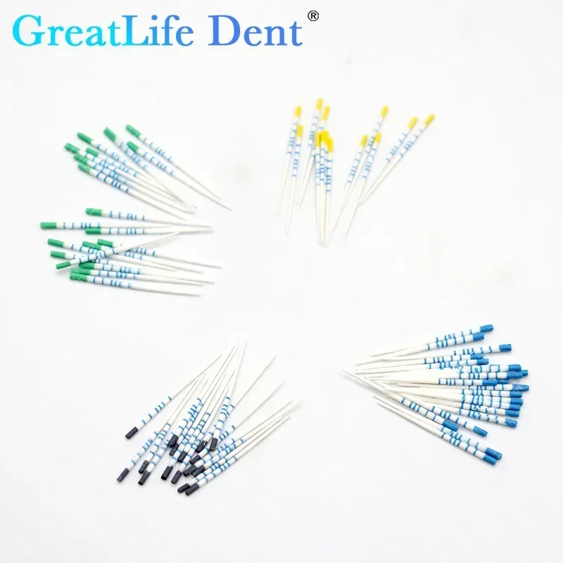 10Box Dental Absorbent Paper Points 02 04 06 Dentistry Guttahanger Paper Tips Cone for Mark Dental Materials