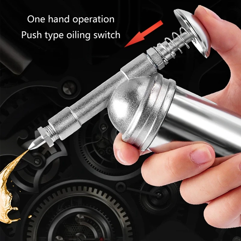 1 PCS 80Cc Mini Manual Butter Oiler Excavator Automobile Machinery Grease Injection Portable Oil Injection Pump Widely Used