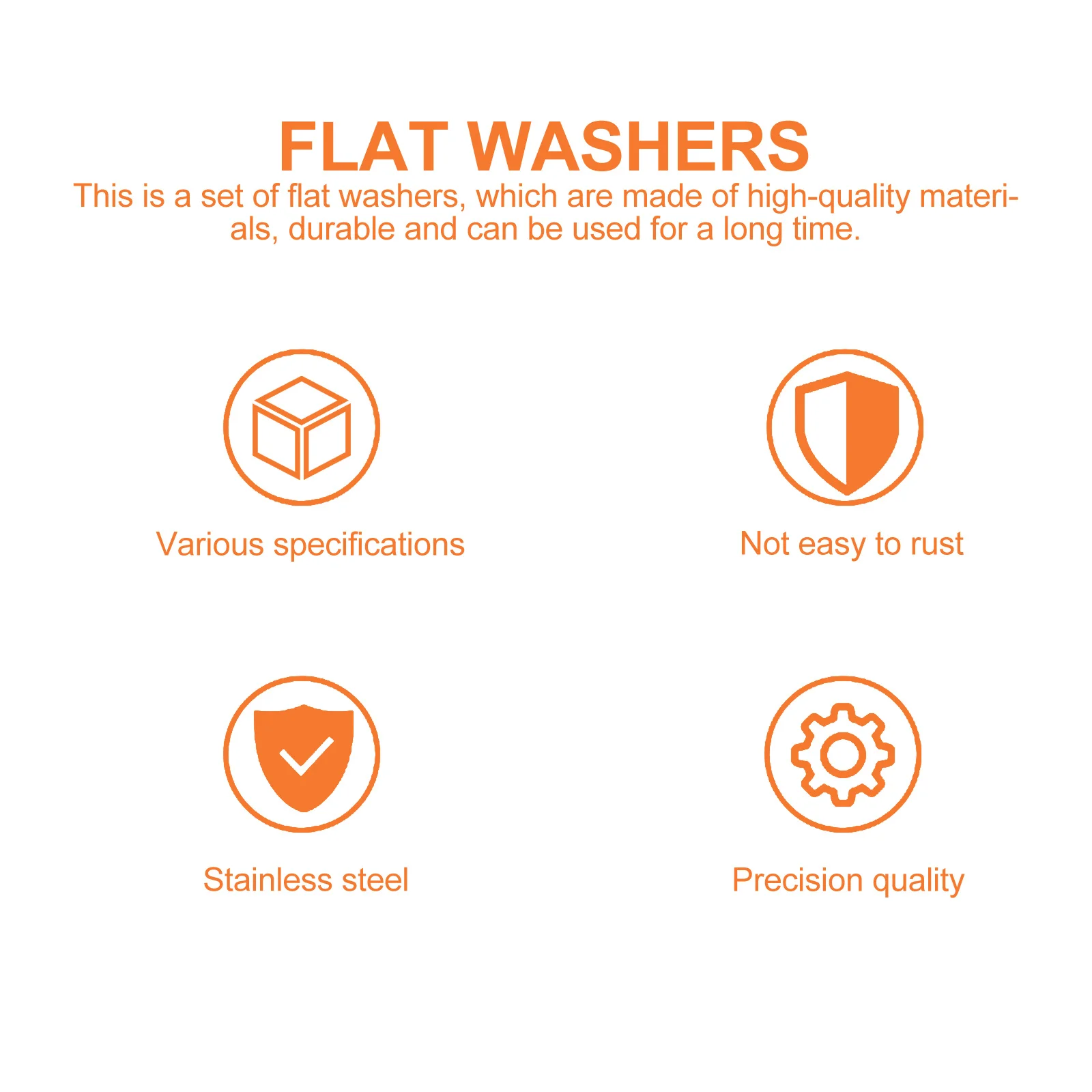 

200Pcs Sealing Washer Kit Flat Copper Gaskets Non Deforming Reliable for Automotive Plumbing and Electrical Fixtures