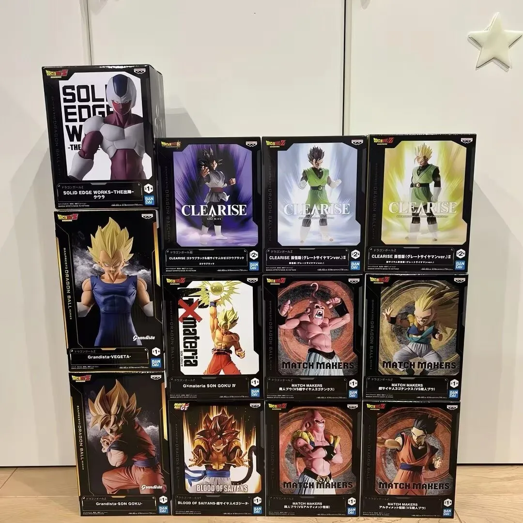 Caja de Colección Bandai: Figuras de Acción de Tao Pai Pai, Hercule, Mark Shenron, Son Goku, Vegetto, Beerus, Majin Buu, Broli y Turles