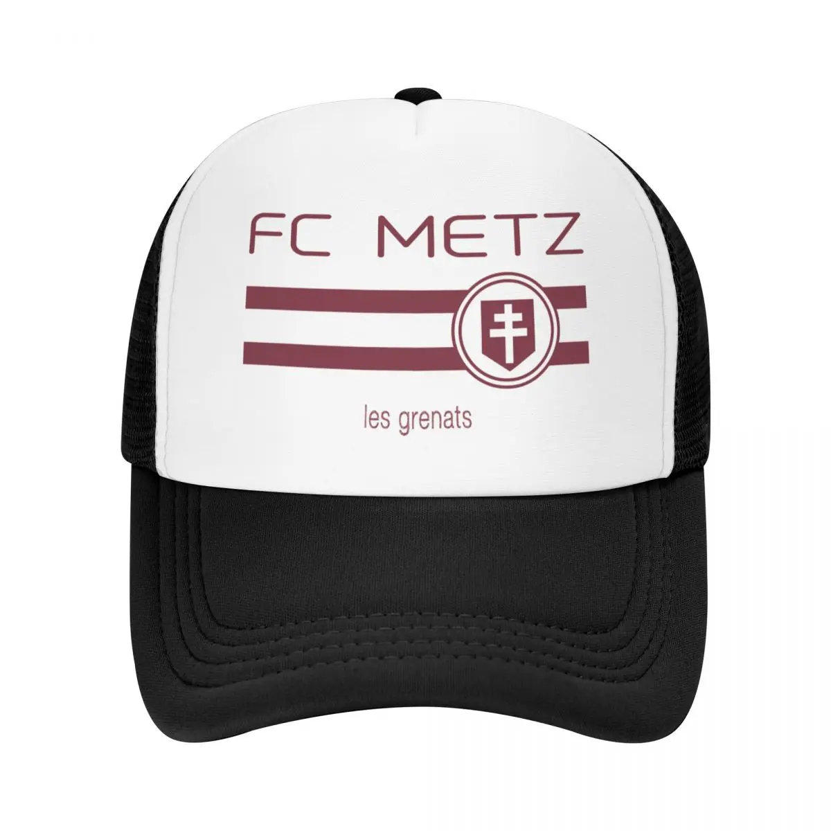 Ligue 1-fc metz (weg weiß) Baseball kappe Cosplay Snap Back Hut Visier niedlichen Jungen Kind Frauen