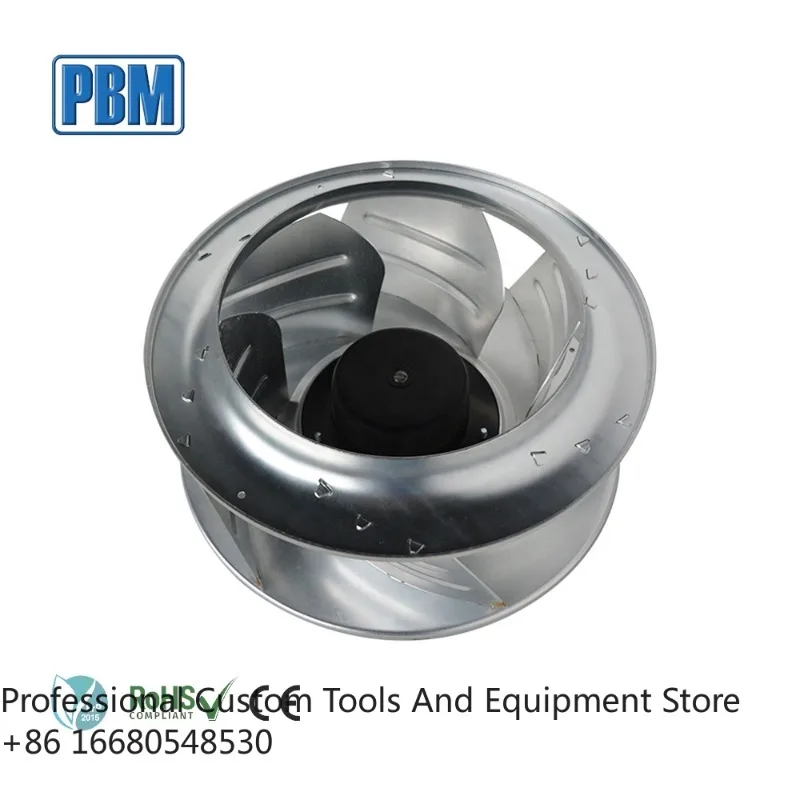 

LsPBM OEM China EC Electric 48VDC 355mm Centrifugal Exhaust Fan with Ball Bearing Aluminum Alloy Frame for Telecom Station