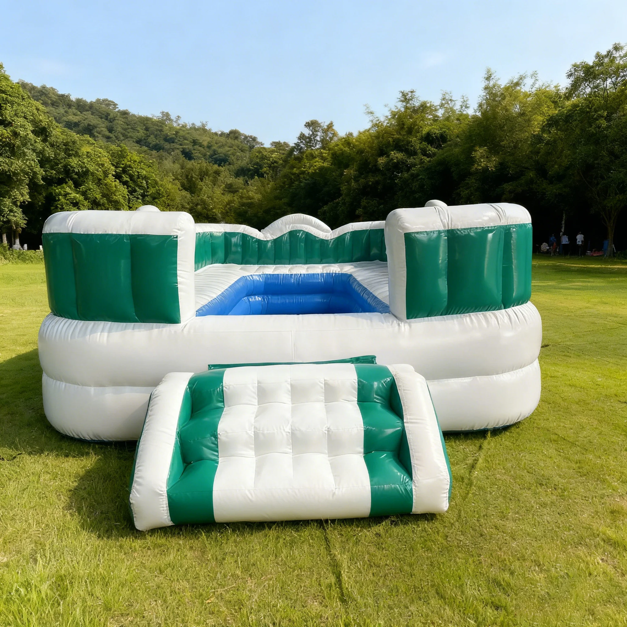 Portable Inflatable Sofa Pool   Signs Outdoor Inflatable Pool Patio Party for Adults and Children