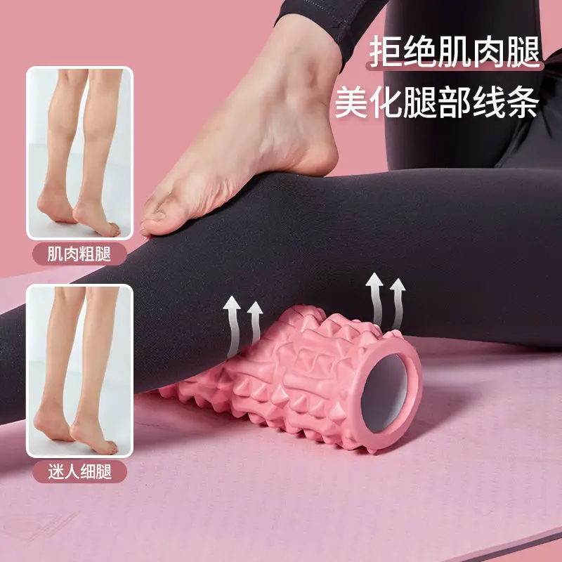 Yoga Column Gym Fitness Foam Roller Pilates Yoga Exercise Back Muscle Massage Roller Soft Yoga Block Muscle roller Drop Shipping