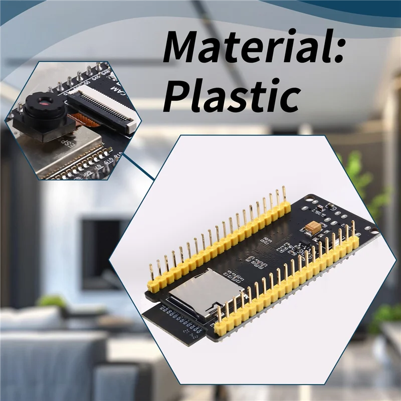 Alta Quality-ESP32-S3 WROOM N16R8 CAM Placa de Desenvolvimento Wifi + Módulo Bluetooth Câmera OV2640