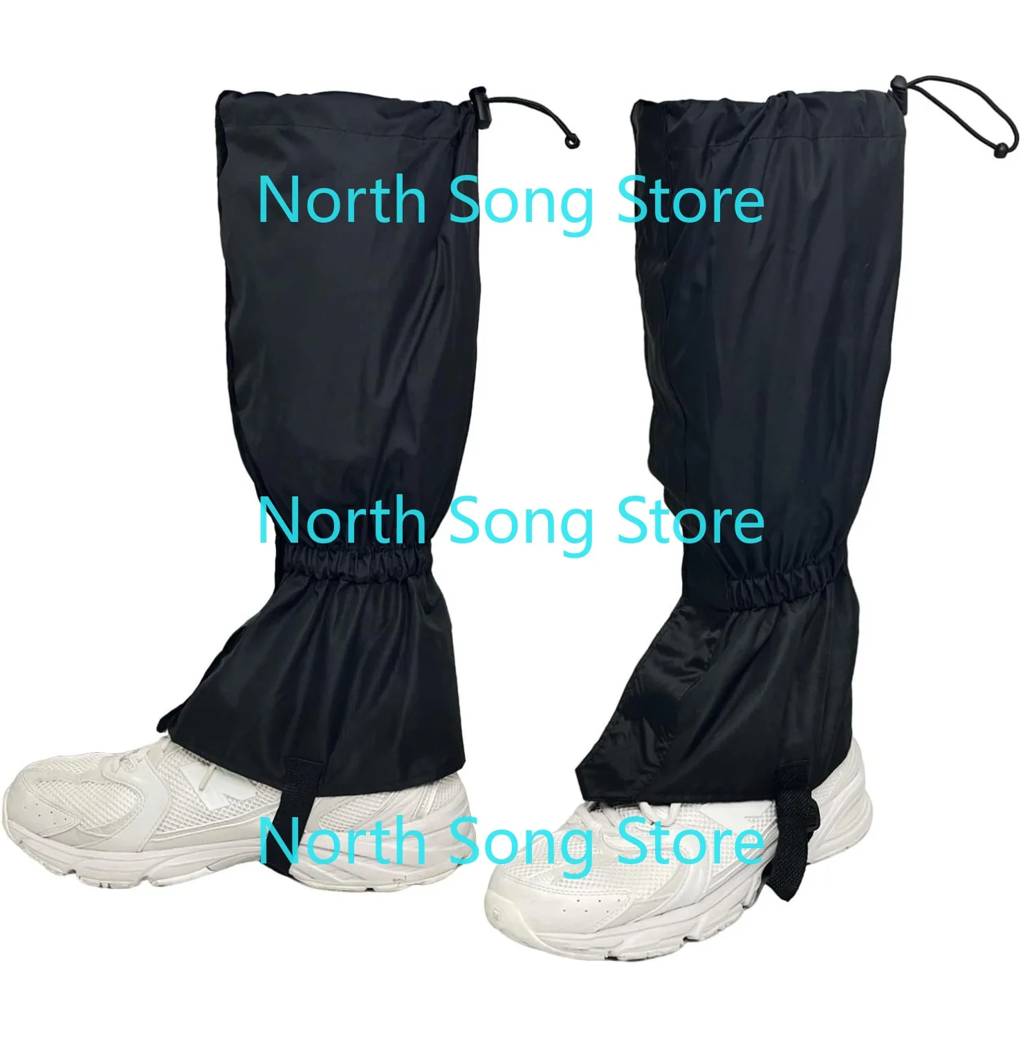 

1 пара походных ботинок Gators, регулируемые гетры, водонепроницаемые и дышащие гетры для тропы для прополки снега и сада