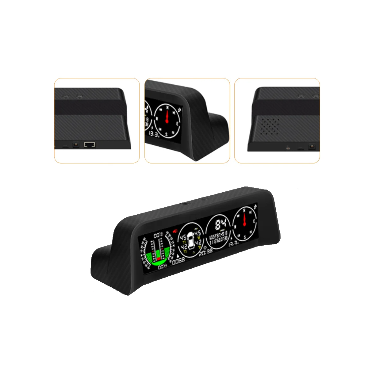 X91 3In1 GPS TPMS HUD Car HD Head Up Display (External)