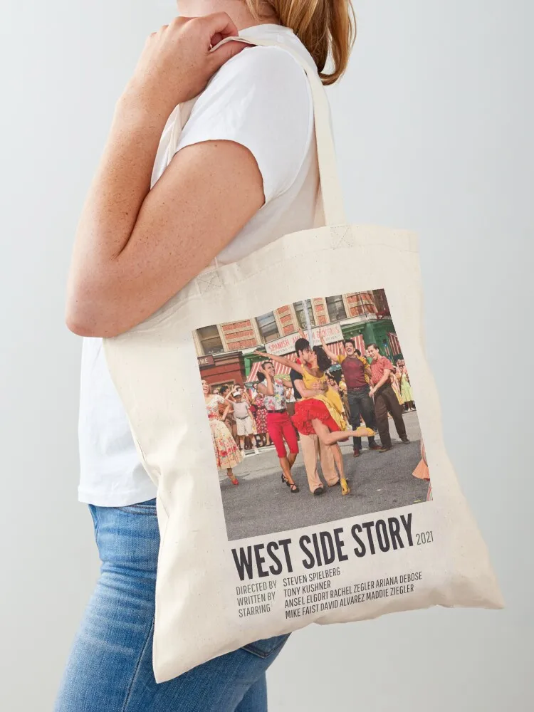 

West Side Story (2021) Tote Bag Canvas stote bag canvas bags handbag reusable shopping bags