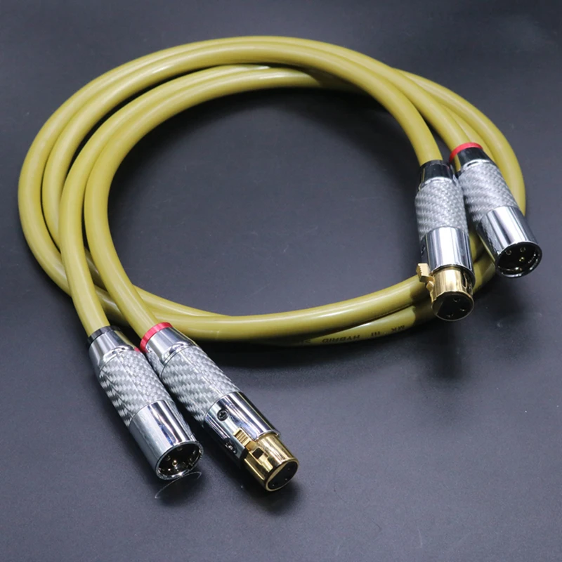 

HI-END D102MKIII Silver Plated XLR Balanced Cable HIFI XLR Male to Female Audio Cable