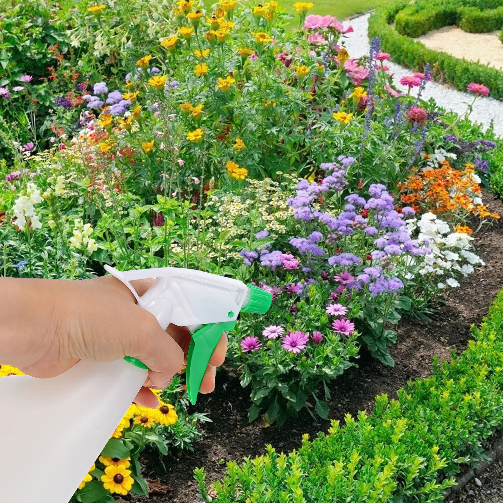 

4Pcs Watering Can Sprayer Set High Quality Durable Plastic Indoor Outdoor Garden Kitchen Water Spray Bottle Multipurpose