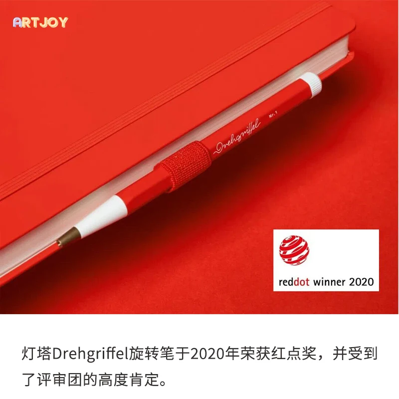 Leuchtturm 1917 قلم حبر جاف دوار من المعدن النحاسي 0.7 مم حبر سريع الجفاف يعتمد على الزيت، توقيع الأعمال واستخدام الطلاب تصميم أنيق #4