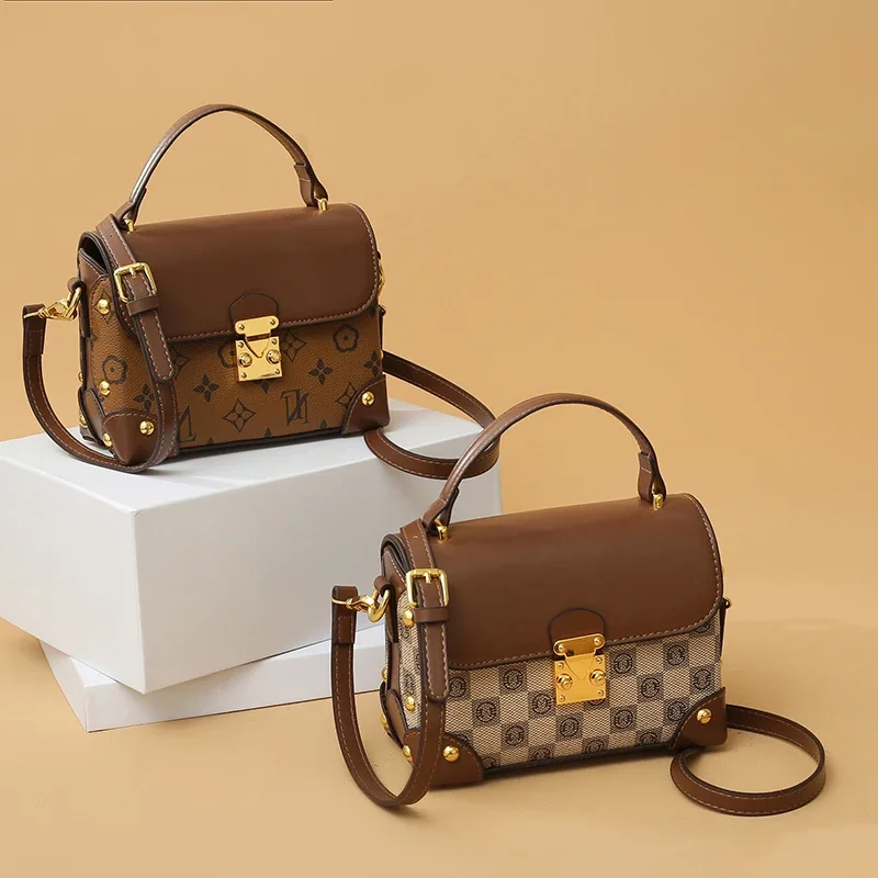 

Элегантная женская сумка через плечо, дизайнерская кожаная сумка через плечо, женская сумка-тоут, классический роскошный брендовый аксессуар