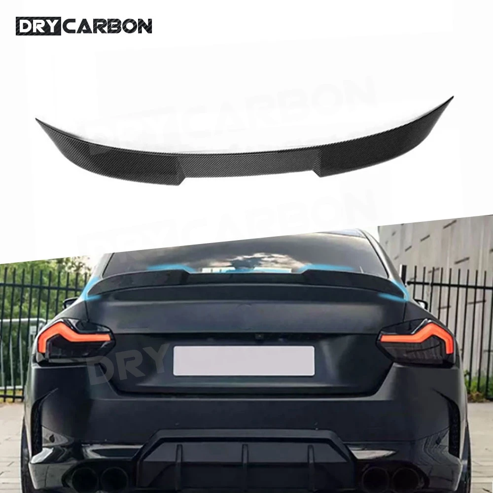 

Carbon Fiber Rear Trunk Duck Spoiler Wing Body Kits for BMW 2 Series G87 M2 2023+ FRP Car Rear Spoiler Wing Accessories