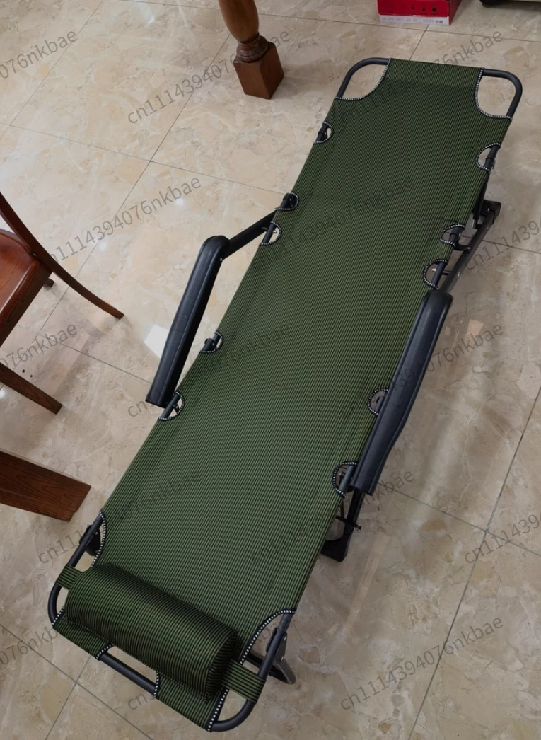 Ergonomic Adjustable Folding Lounge Chair Multi-Position Office Nap Bed Leisure Recliner for Home Balcony
