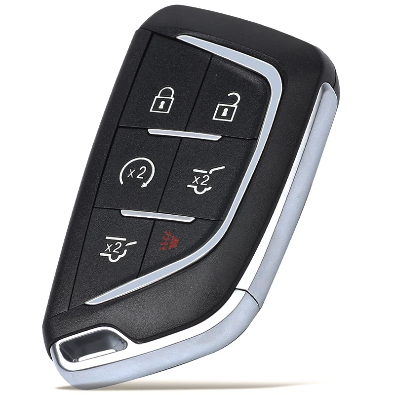 KEYECU 433.92MHz ID49 Chip ID FCC: muslimyless Smart Remote Car Key Fob per Cadillac CT4 CT5 Escalade 2020 2021 2022 2023