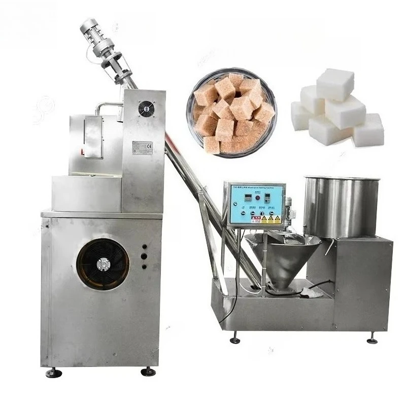 Good Quality Coffee Cube Sugar Processing Line Automatic Making Cube Sugar Machine view 3