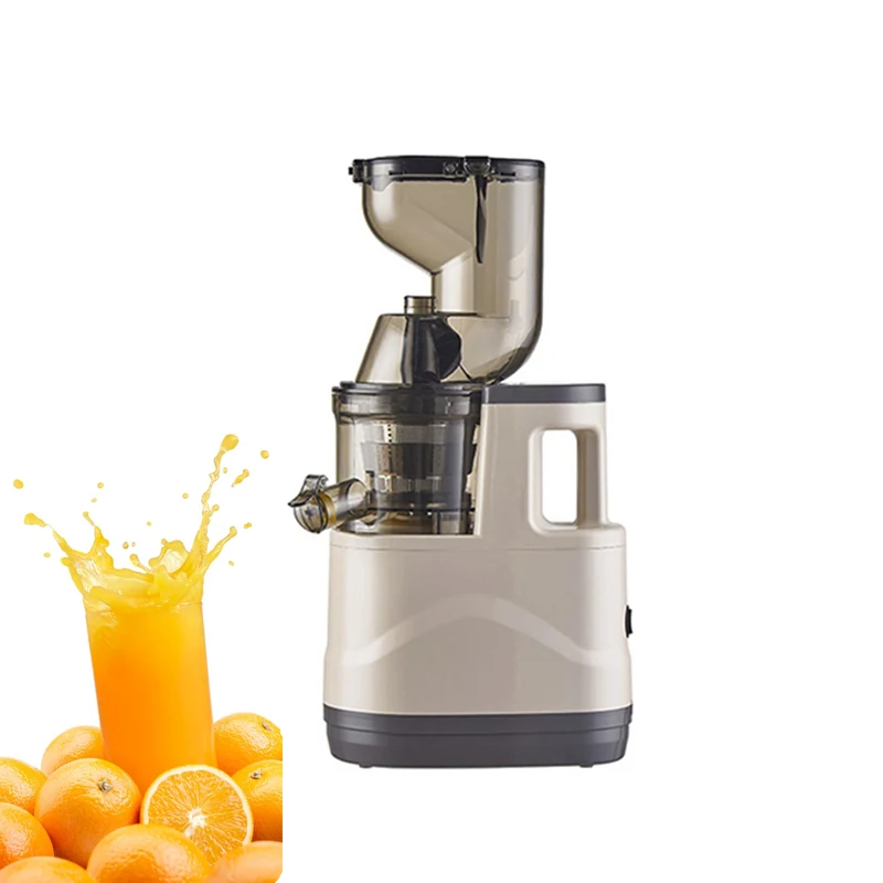 Estrattore di spremiagrumi elettrico compatto 110V/60Hz Pressa a freddo lenta con capacità di 500ml Macchina per succhi a basso rumore e bocca grande