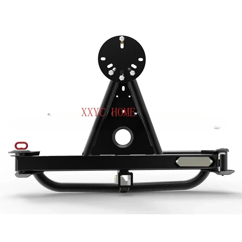 Trailer Bar Spare Tire Rack Universal Square Mouth Spare Tire Rack Single Wheel / Double Wheel Bracket 14-20 Inch Spare Tire Rac