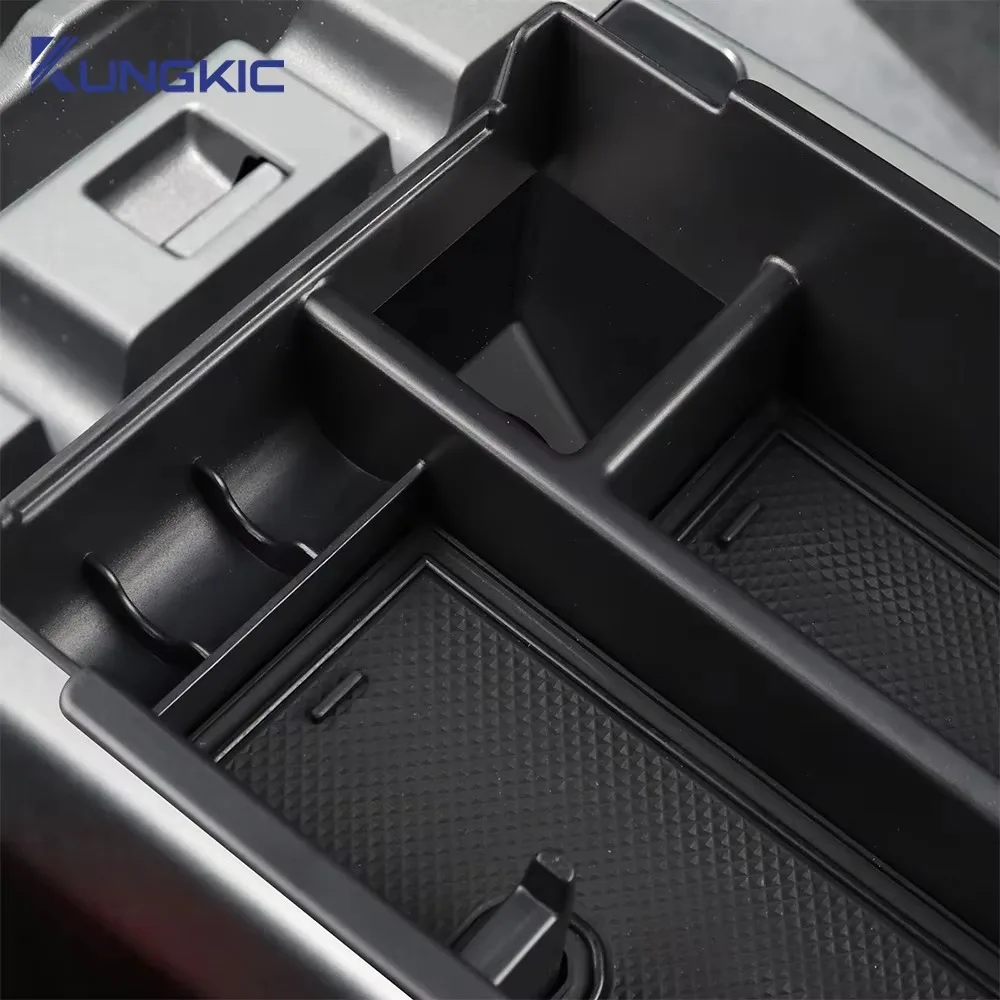 ABS LHD RHD Central Armrest Storage Box Phone Card Holder Storage Box Tray Organizer For Subaru Levorg WRX 2022 2023 2024 2025