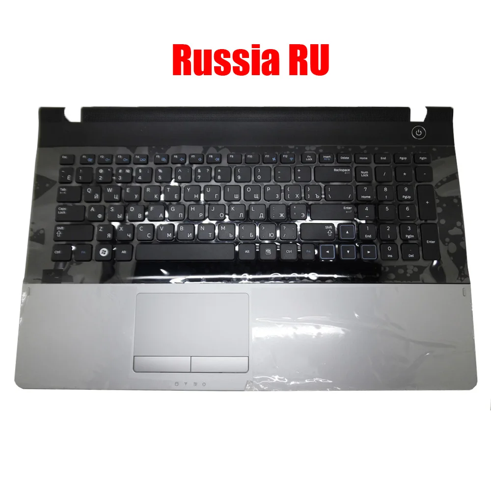 Ru sp gr fr Laptop Handballen auflage & Tastatur für Samsung np300e7a np305e7a e7a e7a Russland Spanien Frankreich Deutschland mit Touchpad neu