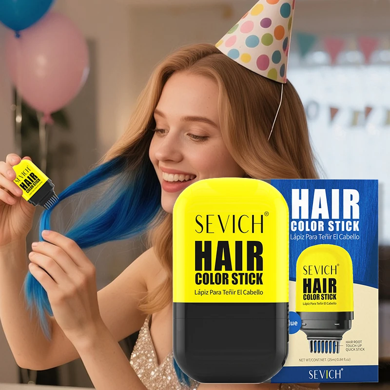 

Hair Chalk Stick Hair Dye Pen Temporary Hair Dye Stick Hair Coloring Disposable Hair Coloured Chalk Wax for Hair Cover Washable