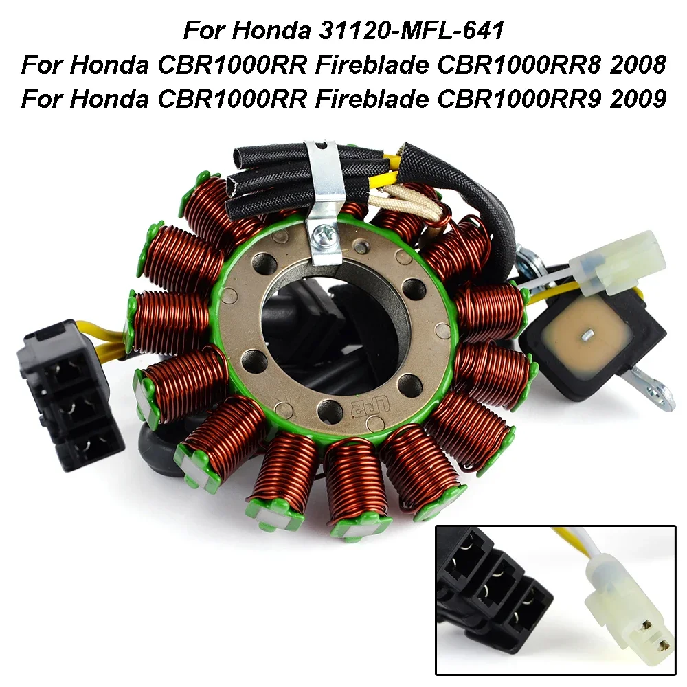 

Motorcycle Alternator Magneto Generator Stator Coil for Honda CBR1000RR CBR 1000 RR 2008 2009 31120-MFL-641