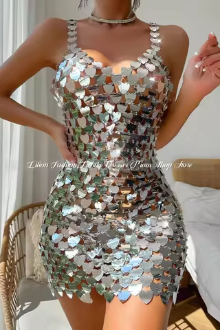 Customise Silver Embroidered Mini Cocktail Dress Special Occasion Strapless Ball Gown Homecoming Prom Dress Special Evening Gown