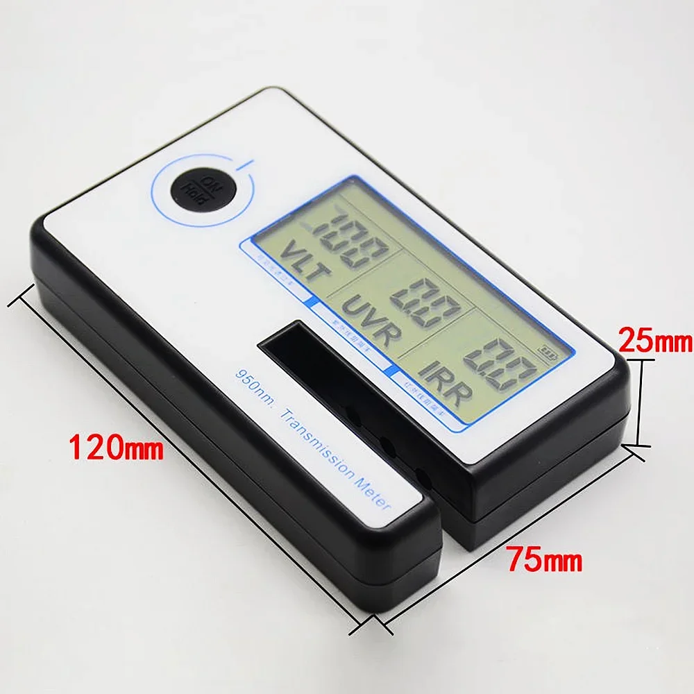 High LS162 Similar Glass Window Tint Meter Solar Film Transmission Meter VLT UV IR Rejection Tester