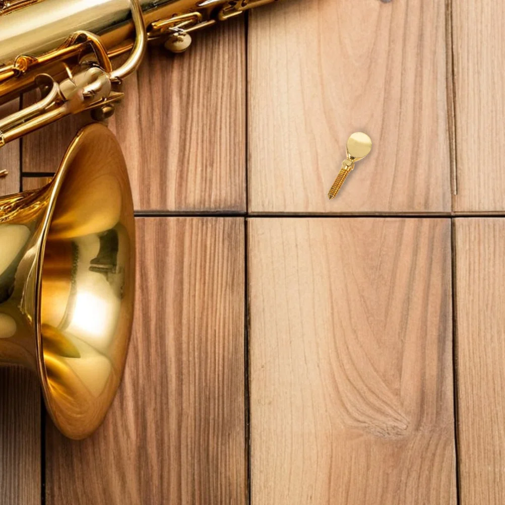 

2Pcs Sax Neck Screws Replacement Set for Alto Tenor Soprano Saxophones Precision Tuning Parts with Anti-Wear Coating Long