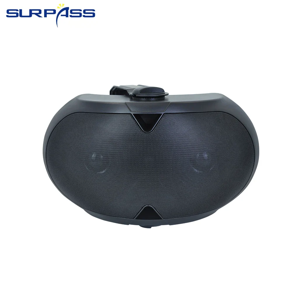 30W Wall-mounted Speakers Indoor Full Range Broadcast Speaker Compatible for Conference Room Restaurant Supermarket Commercial