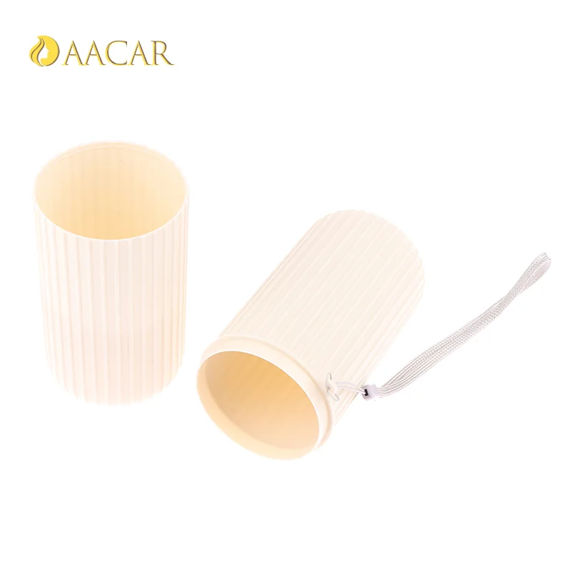 Taza de cepillo de dientes práctica de viaje, soporte de pasta de dientes portátil para baño, caja de almacenamiento, taza de enjuague de viaje respetuosa con el medio ambiente