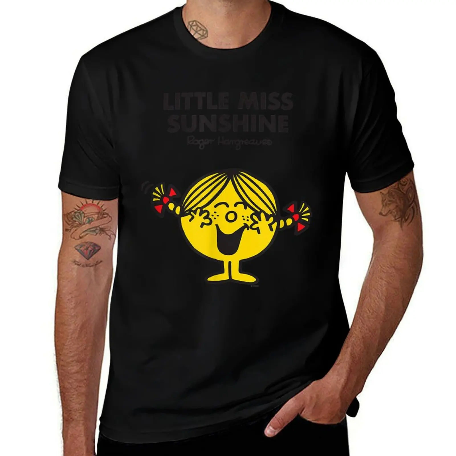 Day Gift For Mr Men Little Miss Sunshine Funny Graphic Gifts T-Shirt Basic Simple Casual Short Sleeve Tee T-Shirt