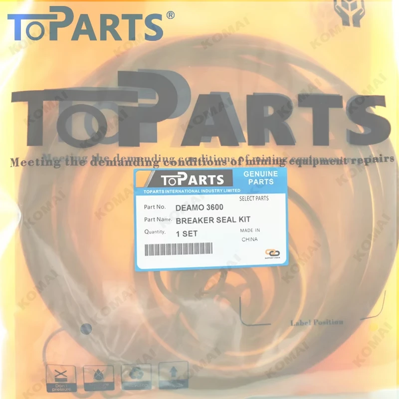 لقطع غيار الحفارة Daemo Dmb360 طقم ختم قاطع الدائرة الكهربائية Dmb300 S3600 S3000 طقم ختم قطاع دارة هيدروليكي B 36311700 أ #2