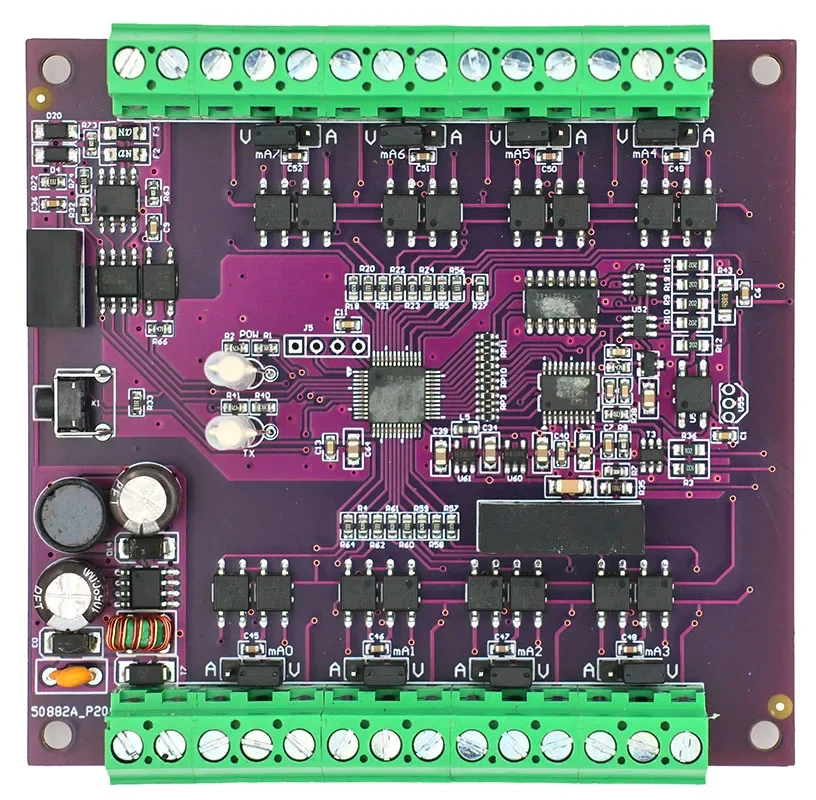 MB8RTD PT100 PT1000 8-channel Platinum Resistance RTD High-precision Temperature Acquisition Module MODBUS RS485