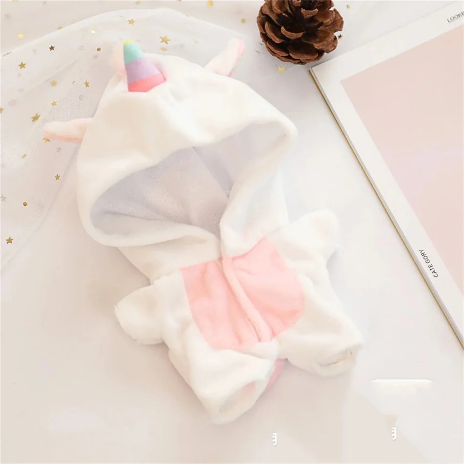 

Coat and Baby Clothes Suitable for 20cm Dolls, Animal Jumpsuits Without Attributes, Cotton Doll Clothes Set, Small Accessories for Cute Babies
