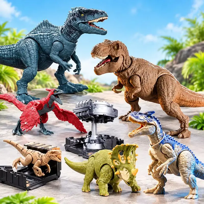 【IN STOCK】BLOKEES Jurassic World Terraventure Season4 Dinosaur Diffusion Crisis Blind Box Assembly Model Kit Action Figure Toys - view 4