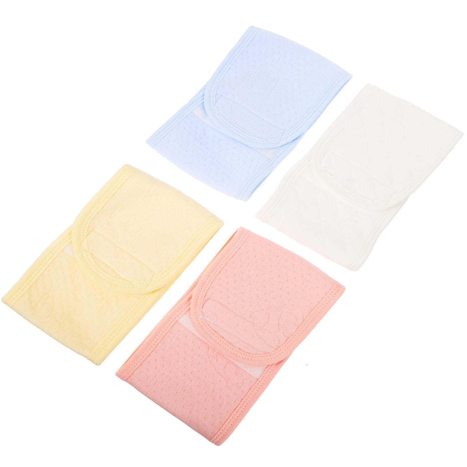 

4 Pcs Baby Belly Maternity Navel Straps Support Cartoon Cotton for Cord Newborn