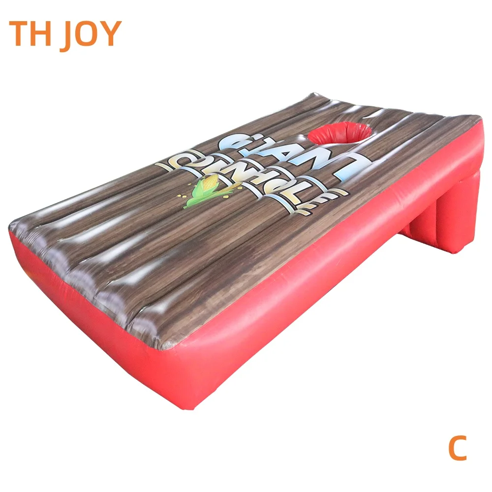 

fast air ship to door, Interactive game Corn Hole Toss Throw Games, PVC Inflatable Cornhole Boards Inflatable Corn Hole Game
