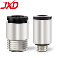 JXD POC Series POC3/POC4/POC5/POC6-M3/M4/M5/M6/M7 Metal Pneumatic Accessories Quick Connector