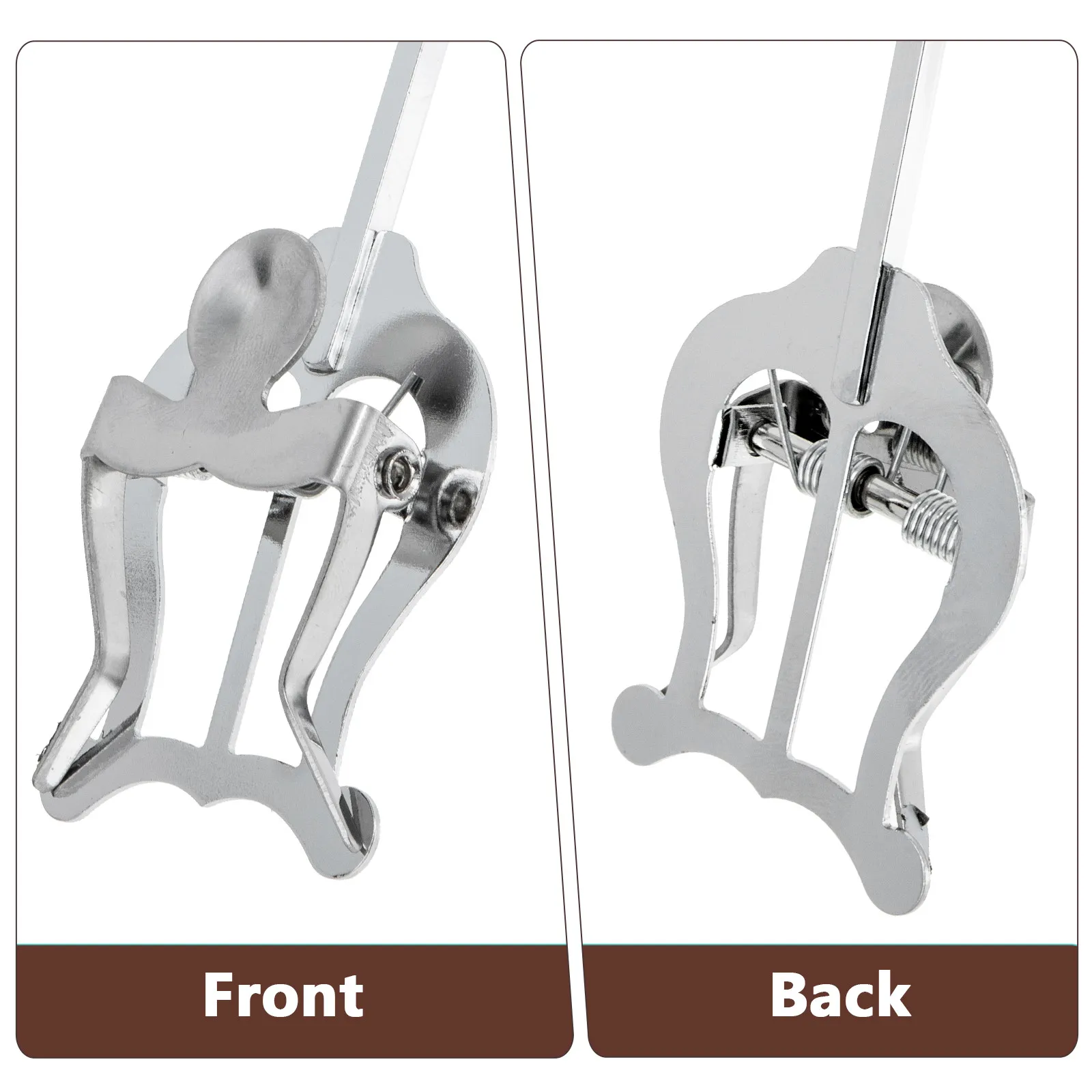 Universal Sheet Music Rack Clamp-on Lyre Music Score Clamp for Alto Saxophone Clarinet French Horn Baritone Horn Brass