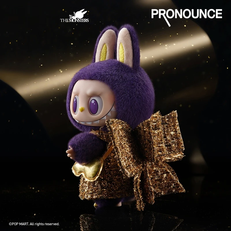 Новая ограниченная серия The Monsters Labubu X Pronounce Wings Of Fortune, виниловые куклы, фигурка Kawaii, подвески, игрушки, подарок для девочек