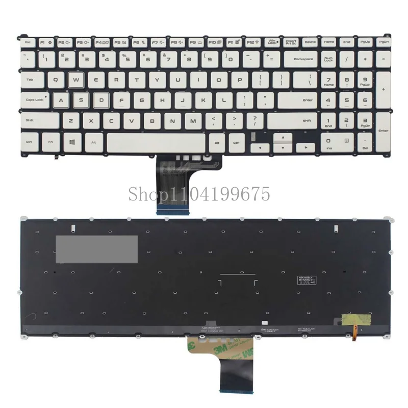 Lpatop keyboard for Samsung 800g5m np800g5m 8500gm 810g5m white US backlit