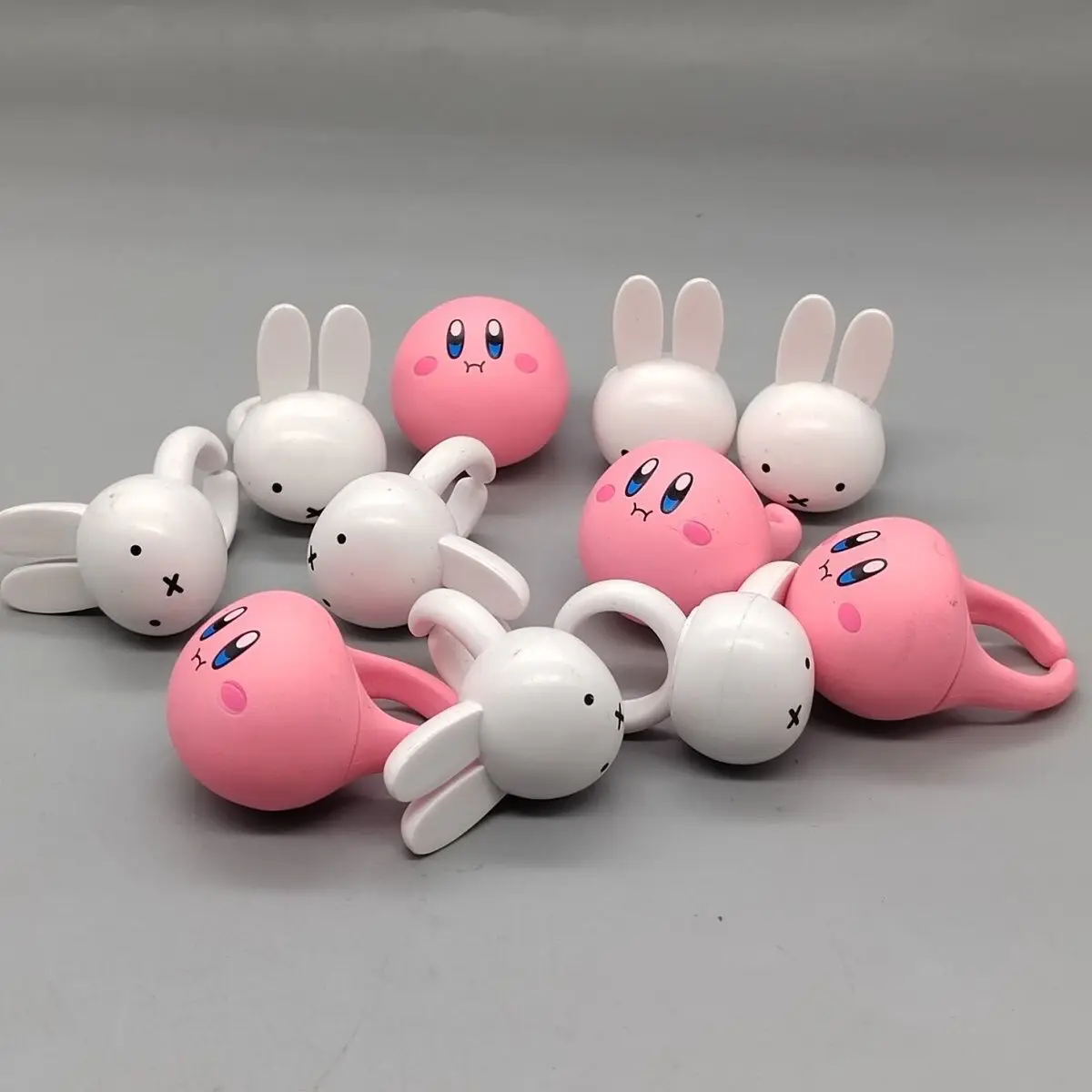 

Kawaii Kirby's Ring of Stars Anime Cartoon Cute Jewelry and Accessories Children's Birthday Ring Gift Doll Toys