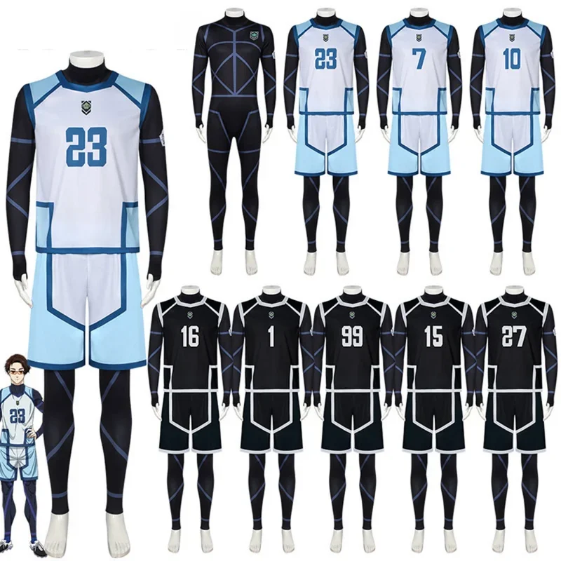 

FC6Anime Bachira Megur Season 2 Isagi Yoichi Cosplay Isagi Yoichi Bachira Meguru Chigiri Hyoma Costume Sets Halloween Anime@FC8!