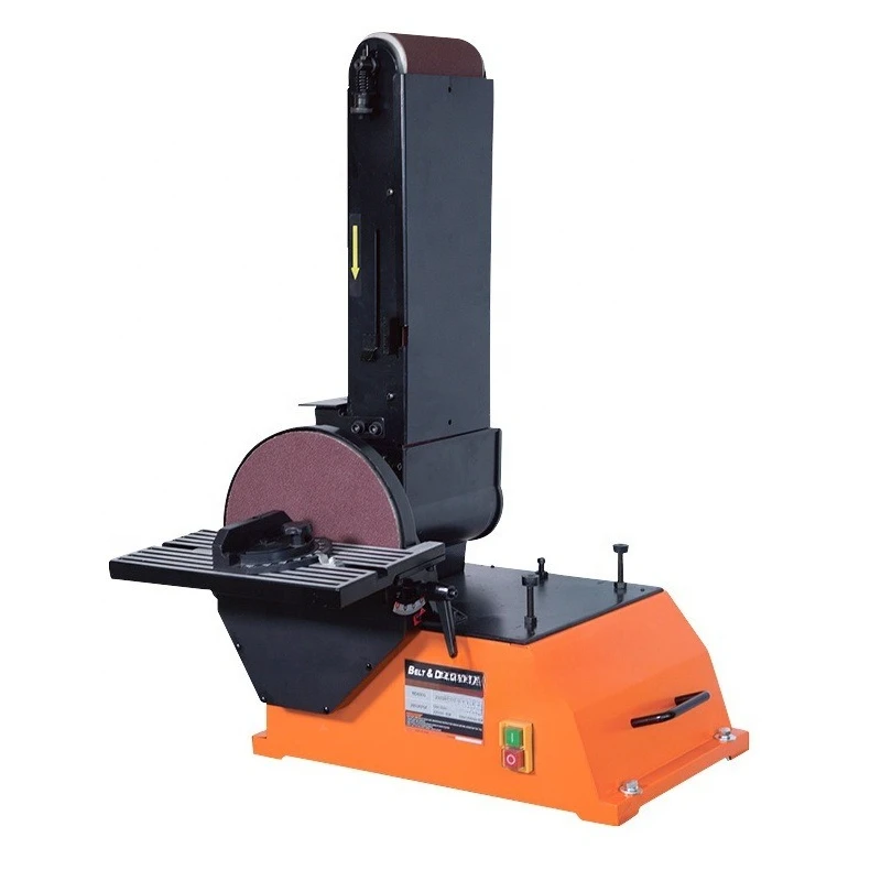 

Custom Woodworking Household Small Belt Grinding Machine Angle Grinding 9 Inch Sand Disc Belt Grinding Machine