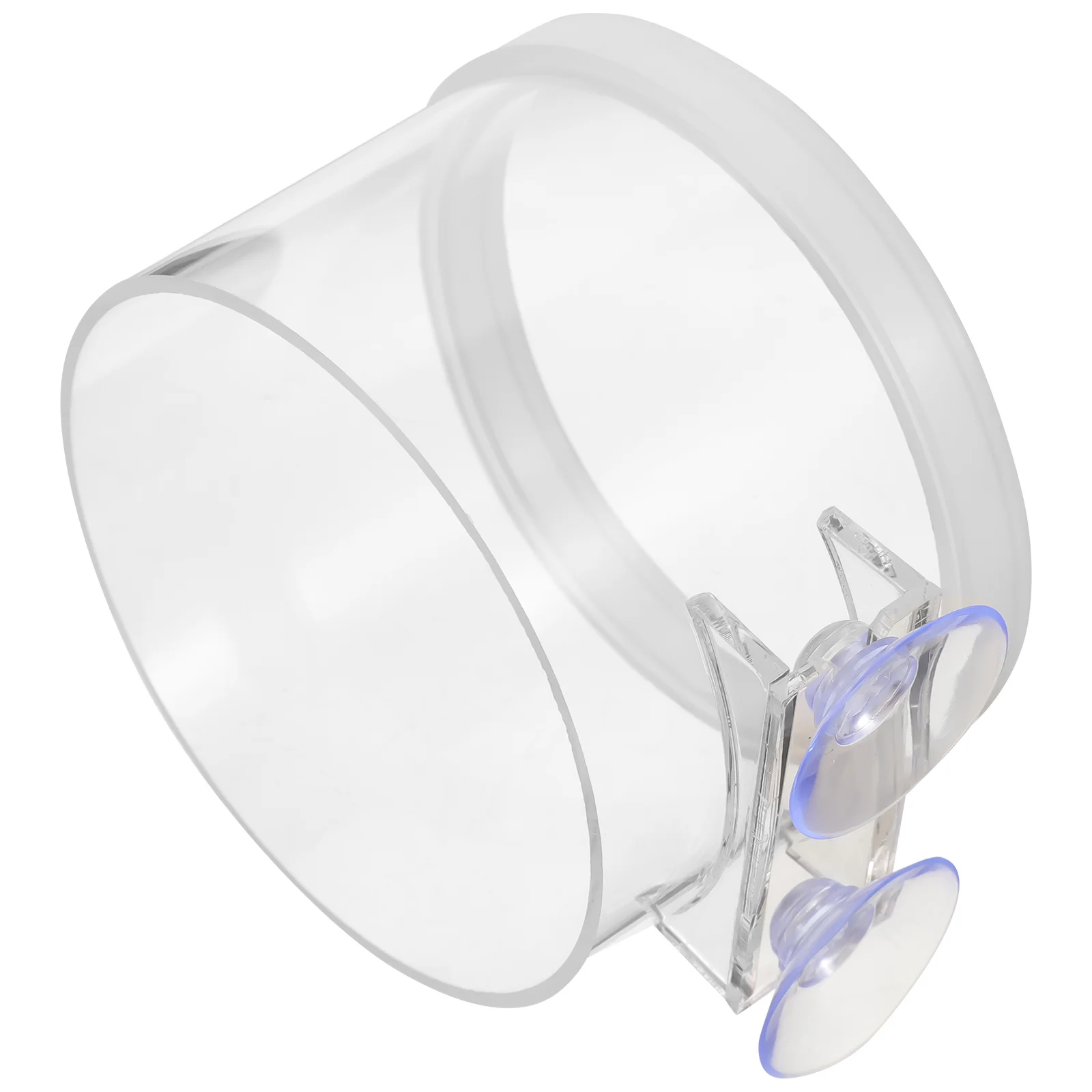

Fish Feeding Ring with Suction Cup for Aquarium Small Fish Tank Feeder Holder Floating Dispenser Reusable Acrylic Accessory